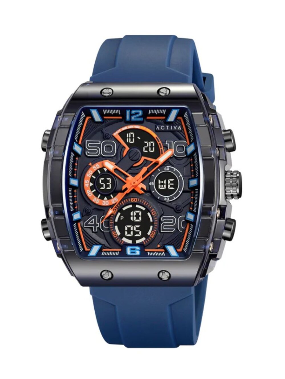 Invicta Activa X Digital Essentials Men's Watch - 45mm. Dark Blue